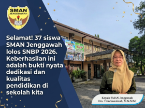 SNBP 2026 SMAN Jenggawah: 37 Siswa Berhasil Lolos PTN