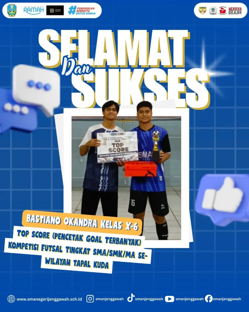 Bastiano Okandra SMAN Jenggawah Top Score Futsal FH UNEJ