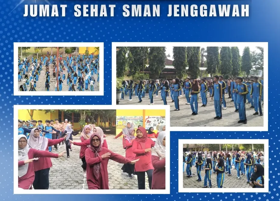 Wujudkan sekolah bersih melalui kegiatan rutin Jumat Sehat SMAN Jenggawah